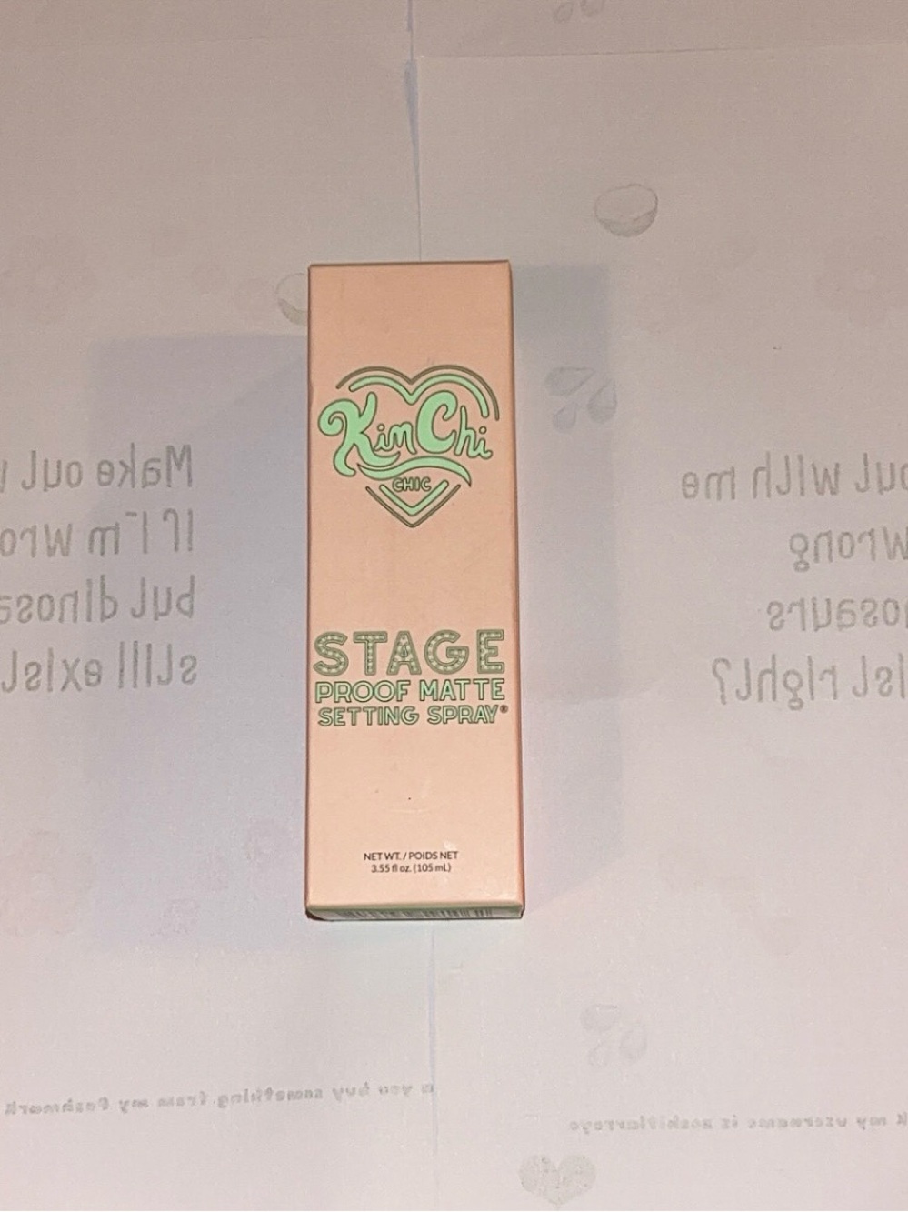 KimChi Chic Beauty Stage Proof Matte Setting Spray
